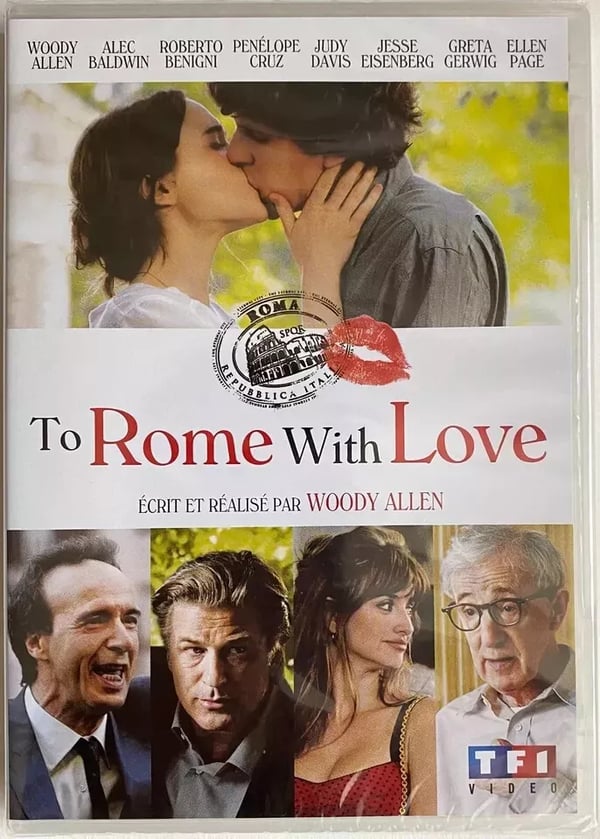 To Rome with Love DVD - Woody Allen