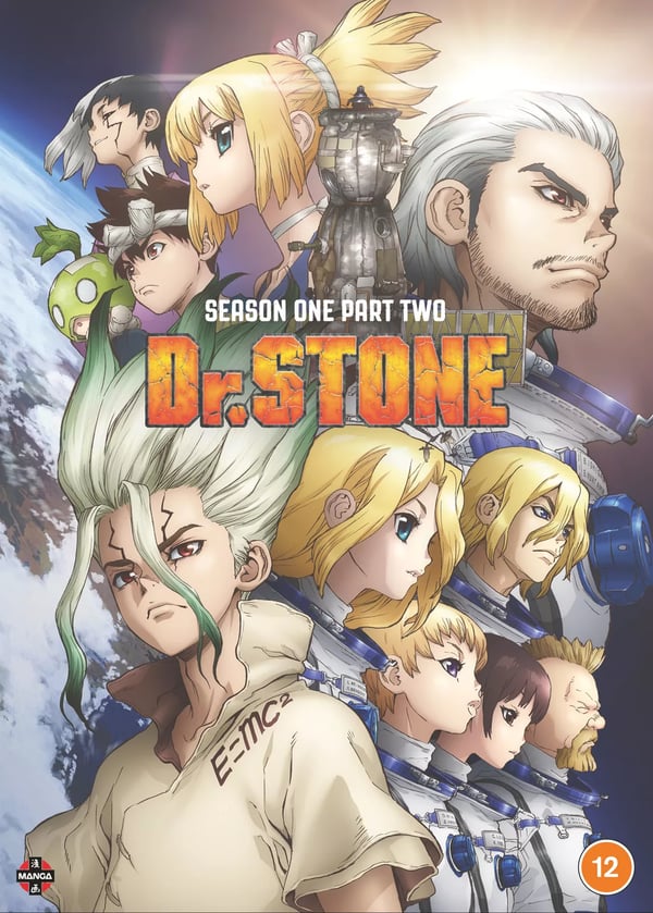 Dr. Stone: Season 1 - Part 2 [12] DVD Brand New