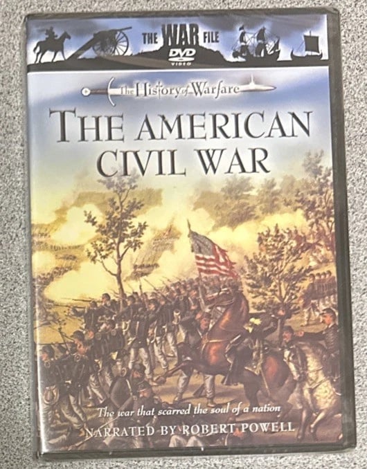 The History of Warfare: The American Civil War DVD Robert Powell EB32 Brand New