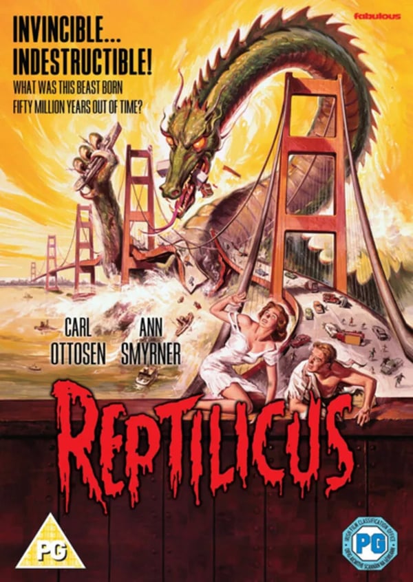 Reptilicus [PG] DVD Brand New