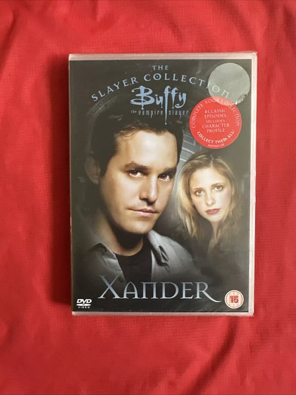Buffy the Vampire Slayer Xander (2004) Sarah Michelle Gellar Green DVD Region 2 Brand New