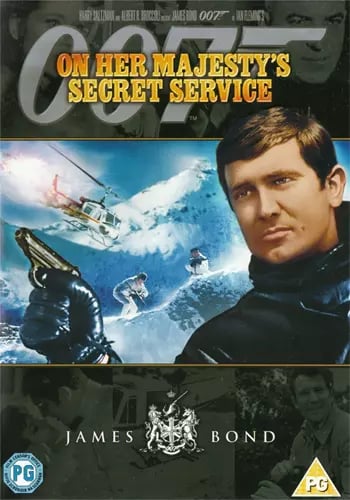 James Bond: I Hennes Majestäts hemliga tjänst (1969) DVD, George Lazenby