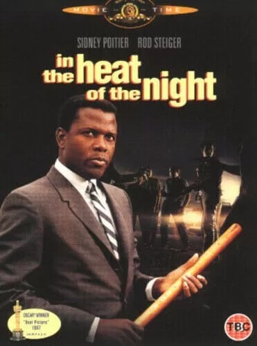 In The Heat Of The Night Dvd Sidney Poitier & Factory (1967) R2 Brand New