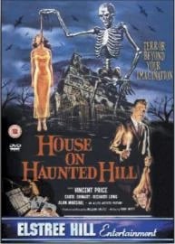 House On Haunted Hill (1959) DVD - Kauhuklassikko