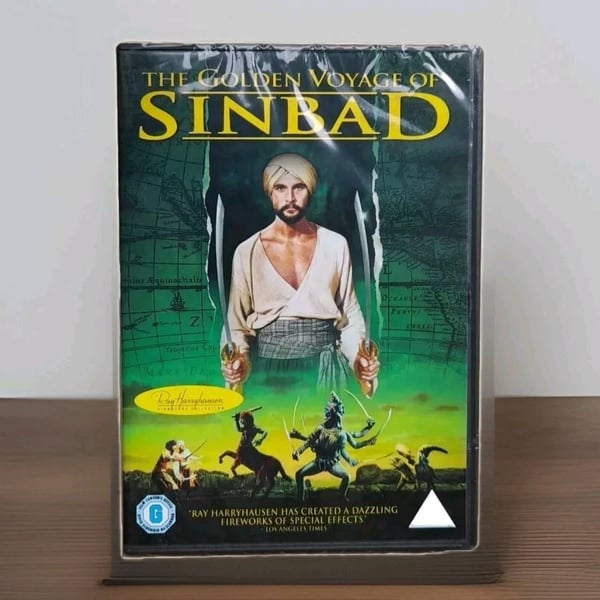 The Golden Voyage Of Sinbad (1973) DVD – Fantasy Eventyr