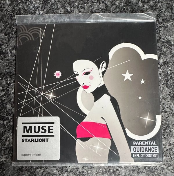 MUSE - Starlight (2006) DVD Singel i Cardsleeve