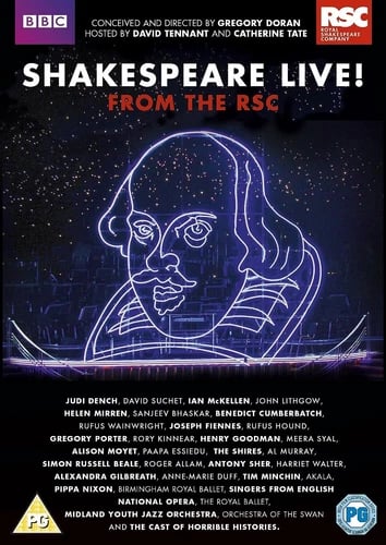 Shakespeare Live! From The RSC (DVD) Brand New Shakespeare Live! From The RSC (DVD) Brand New