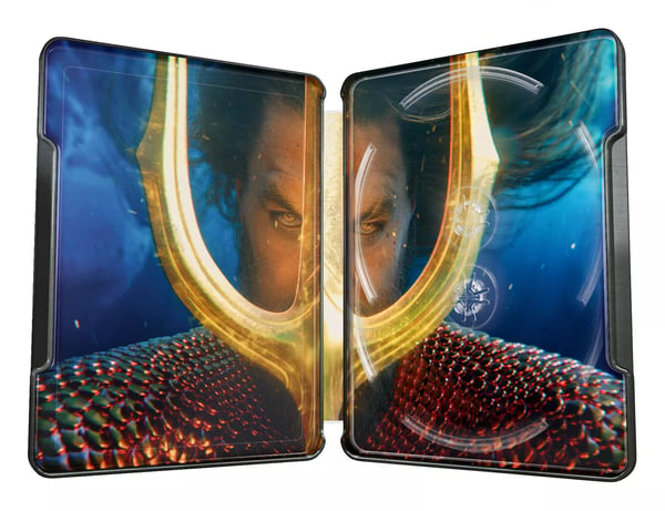 Aquaman and the Lost Kingdom Steelbook [12] 4K UHD Brand New