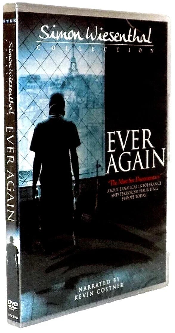 Ever Again (2006) DVD Simon Wiesenthal Collection - Narrated By Kevin Costner Brand New Ever Again (2006) DVD Simon Wiesenthal Collection - Narrated By Kevin Costner Brand New