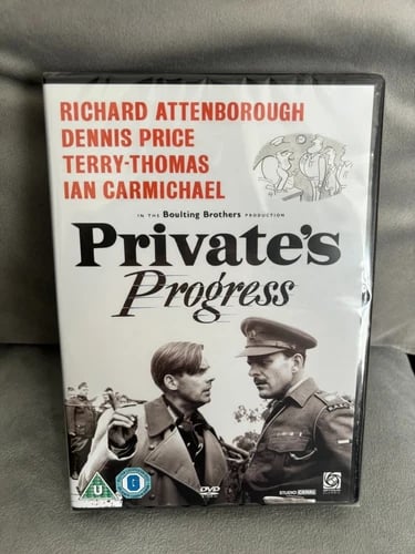 PRIVATE'S PROGRESS DVD RICHARD ATTENBOROUGH, TERRY THOMAS Brand New PRIVATE'S PROGRESS DVD RICHARD ATTENBOROUGH, TERRY THOMAS Brand New