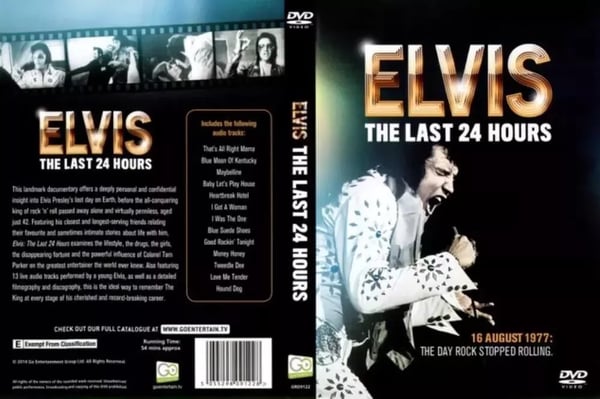 Elvis - Viimeiset 24 tuntia (DVD, 2014)