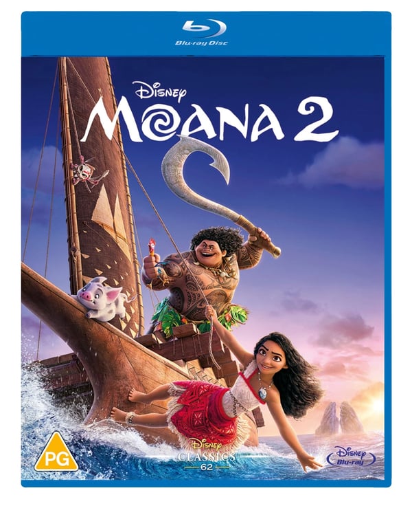 Moana 2 [PG] Blu-ray Brand New