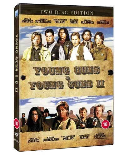 Young Guns / Young Guns II [18] DVD