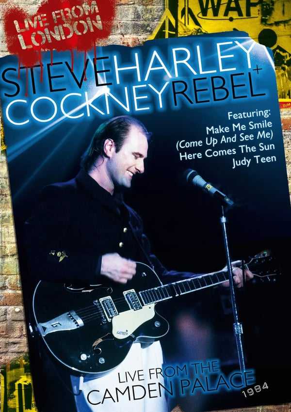 Steve Harley and Cockney Rebel - Live from London [E] DVD Brand New