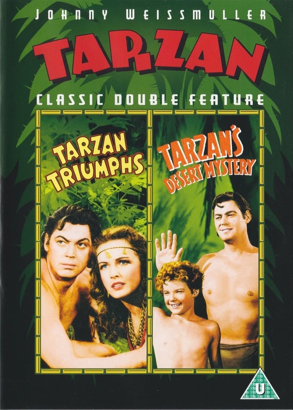 Tarzan Triumphs & Tarzan's Desert Mystery - Region 2 DVD Brand New