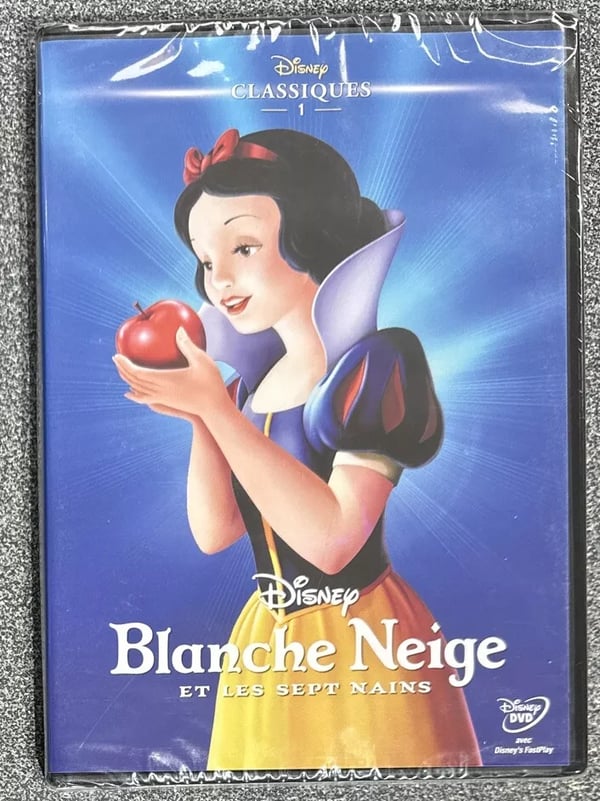 Blanche Neige Et Les Sept Nains (DVD) Region 2 French/English EB56 Brand New Blanche Neige Et Les Sept Nains (DVD) Region 2 French/English EB56 Brand New
