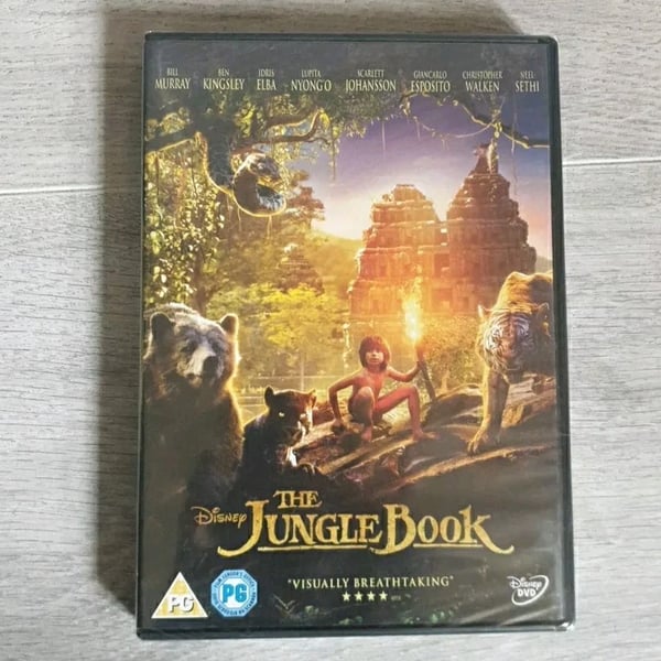 Djungelboken [DVD] - Disney Live-Action Remake (2016)