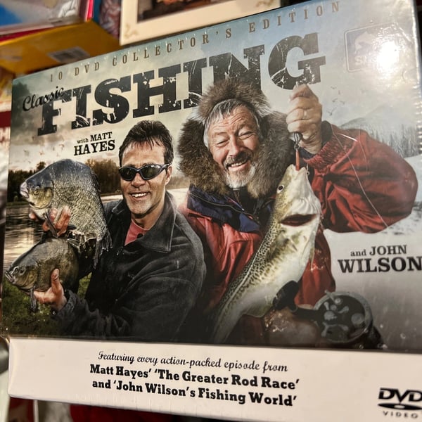 Classic Fishing With Matt Hayes John Wilson 10 DVD Collectors Edition Brand New