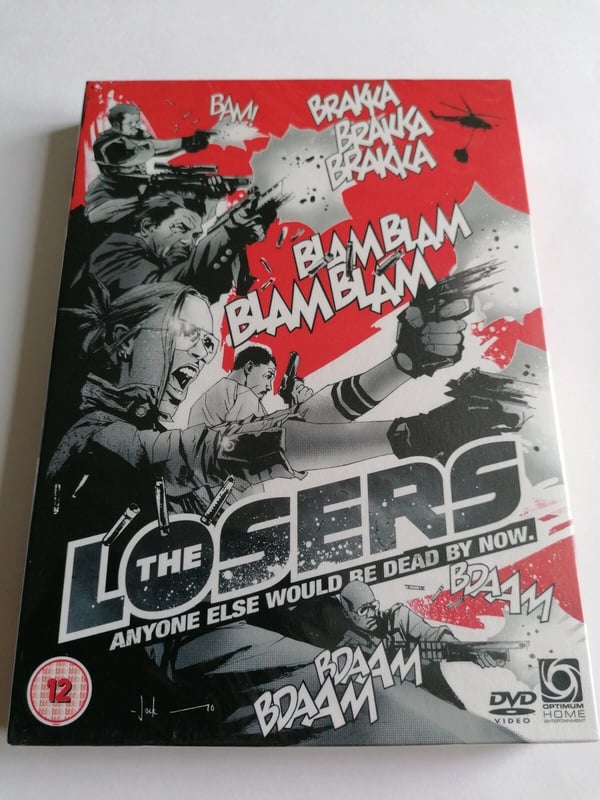 The Losers (2010, DVD) With Slipcase Brand New