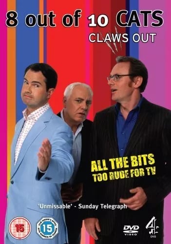 8 OUT OF 10 CATS: CLAWS OUT (2005) (DVD 2006) BBFC 15 Brand New