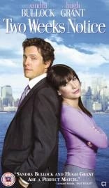 Two Weeks Notice DVD (2003)