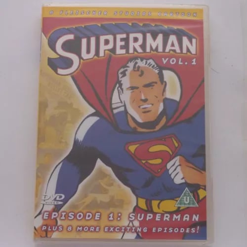 Max Fleischer Superman - Volume 1 DVD (2004) Animated Cartoon Comic Book Brand New