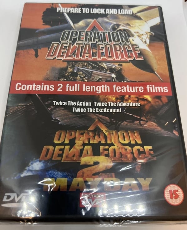 Operation Delta Force 1 and 2 Mayday DVD