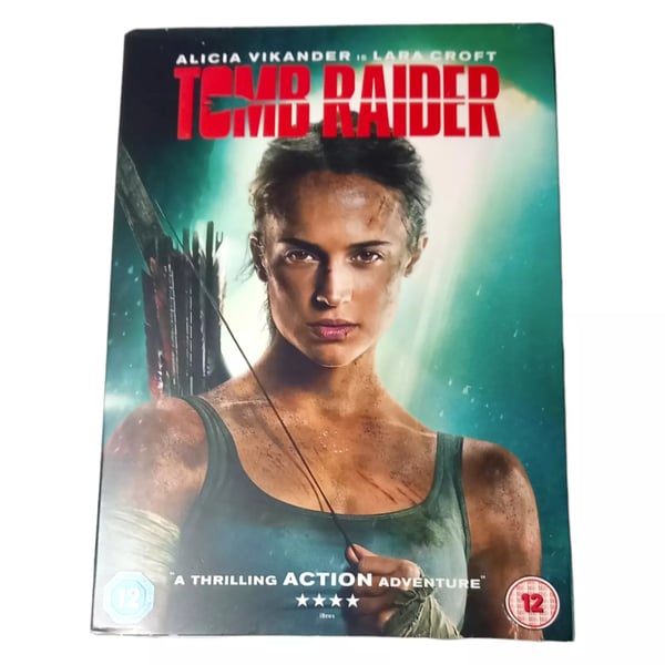 Tomb Raider (DVD, 2018) Action Adventure Alicia Vikander Lara Croft Brand New