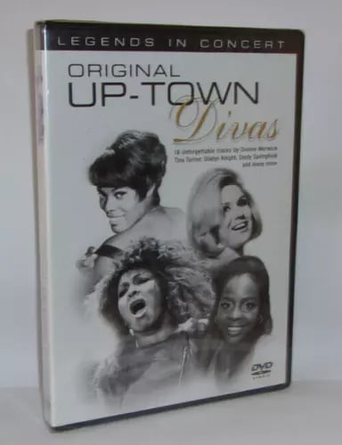Original Up-Town Divas Legends In Concert (2004) - DVD med forskellige kunstnere