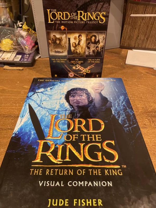 The Lord Of The Rings Trilogy (DVD, 6-Disc Box Set) & Visual Companion Book Brand New