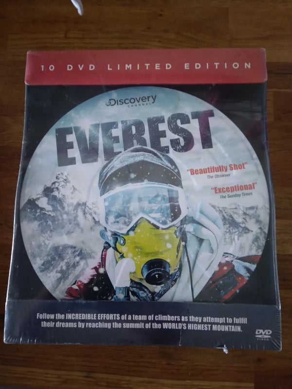 Discovery channel the Everest 10 DVD Limited Editions Brand New
