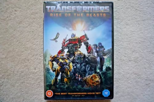 TRANSFORMERS RISE OF THE BEASTS DVD Brand New