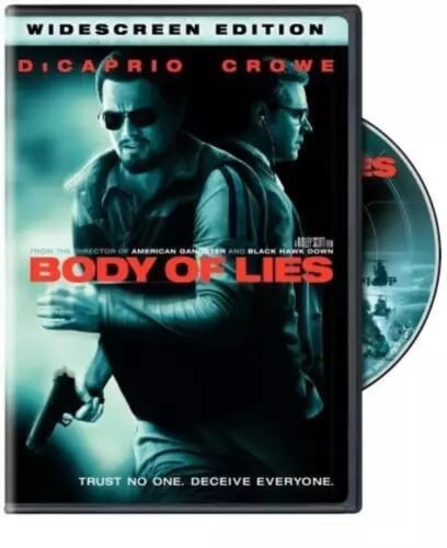 BODY OF LIES Golshifteh Farahani, Leonardo DiCaprio, Russell Crowe, 2009 DVD Brand New BODY OF LIES Golshifteh Farahani, Leonardo DiCaprio, Russell Crowe, 2009 DVD Brand New