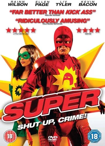 Super DVD (2011) Rainn Wilson, Gunn (DIR) cert 18 Brand New