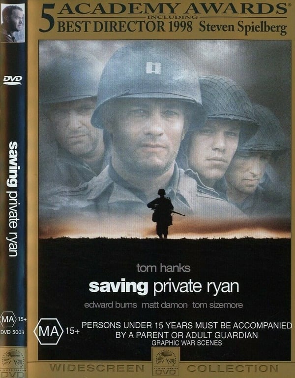 Saving Private Ryan DVD War (1998) Tom Hanks Brand New