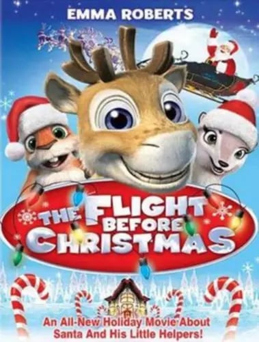 The Flight Before Christmas DVD Family/Kids (2008) Emma Roberts Brand New