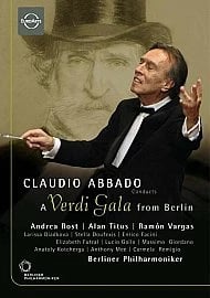 Claudio Abbado - A Verdi Gala From Berlin (DVD, 2006) Brand New