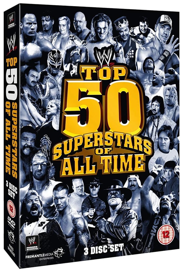 Wwe: The Top 50 Superstars Of All Time [DVD Box Set] Region 2 + 5 Hulk Hogan Brand New