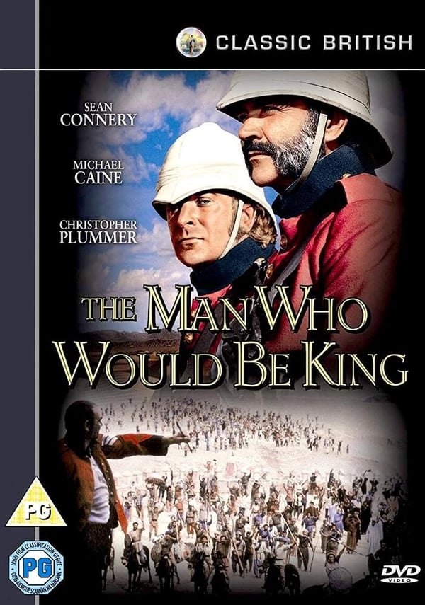 The Man Who Would Be King - Klassisk eventyr på DVD