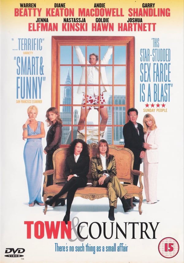 Town And Country - Warren Beatty, Diane Keaton - Region 2 DVD Brand New