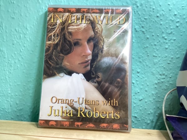 In The Wild - Orang-Utans With Julia Roberts DVD R2 DISC NOT LSE Brand New