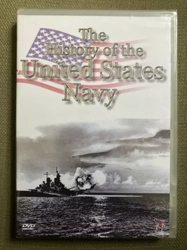 The History Of The United States Navy (DVD) Krigshistorie Region 2-6