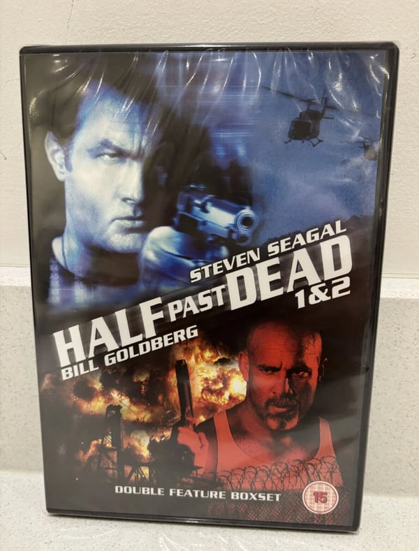 Half Past Dead 1 & 2 DVD Steven Seagal Factory Brand New