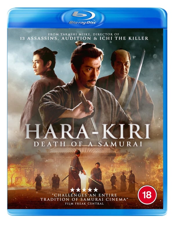Hara-kiri: Death of a Samurai [18] Blu-ray Brand New