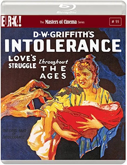 Intolerance - The Masters of Cinema Series [PG] Blu-ray Brand New