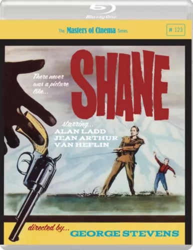 Shane - The Masters of Cinema Series [PG] Blu-ray Brand New