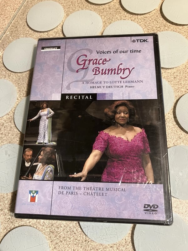 Voices Of Our Time: Grace Bumbry - Dokumentti DVD Voices Of Our Time: Grace Bumbry - Dokumentti DVD