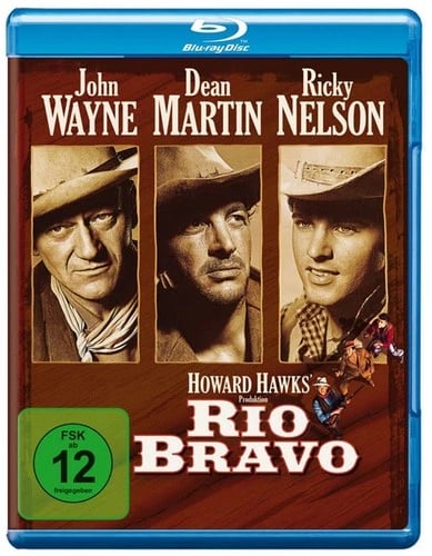 Rio Bravo - Blu-ray (Tysk import) med John Wayne & Dean Martin