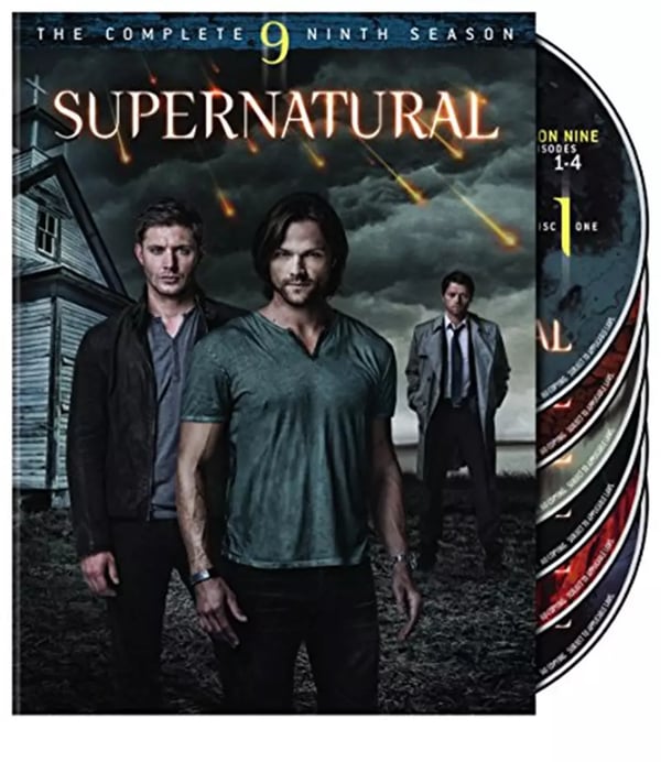 Supernatural: Den Komplette Niende Sesongen (DVD, 2014) med Jared Padalecki