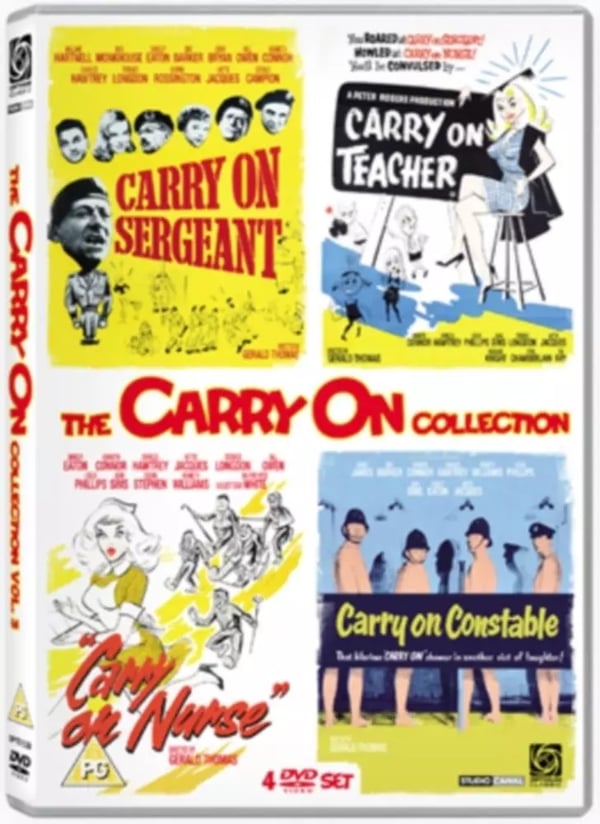 Carry On: Volume 1 [DVD] – Komedi med Sid James